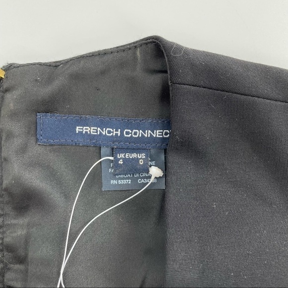 French Connection Summer Sky Fringe Dress New - Picture 10 of 16